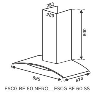 ESCG BF 60 NERO__ESCG BF 60 SS