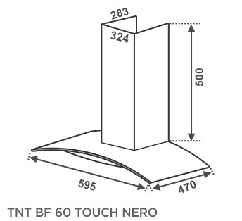 TNT BF 60 TOUCH NERO